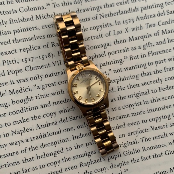 Marc by Marc Jacobs Gold Watch